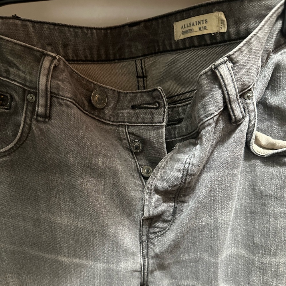ALLSAINT JEANS 33 - Picture 4 of 4